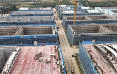 中趸建设承接全国大小拱板施工工程 粮库施工 专业团队 现场现浇